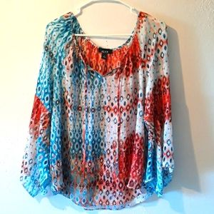 ALYX  sheer blouse Large.